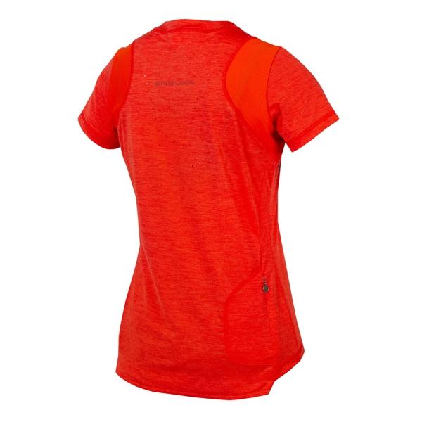 Endura Women's SingleTrack S/S Jersey - Paprika
