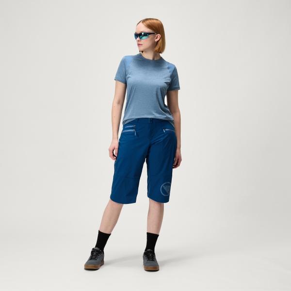 Endura Women's SingleTrack Shorts II - Blueberry
