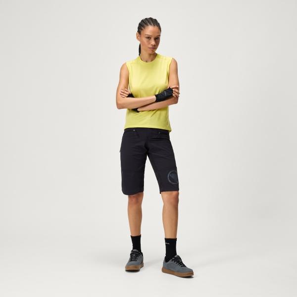 Endura Women's SingleTrack Tank Top - Sulphur