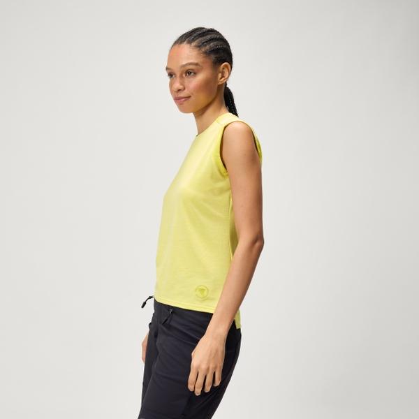 Endura Women's SingleTrack Tank Top - Sulphur