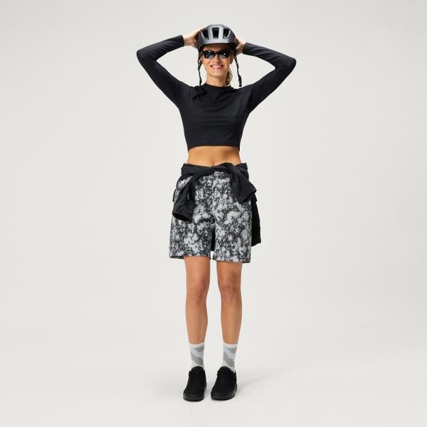 Endura Women's SulTrac L/S Crop Tee - Moonless Night