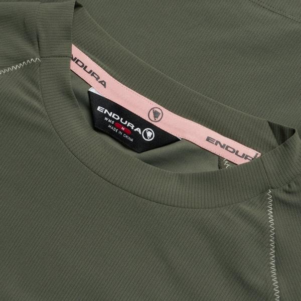 Endura Women's SulTrac L/S Crop Tee - Thyme
