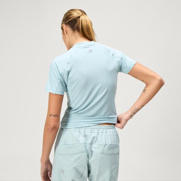Endura Women's SulTrac S/S Tee - Cloud Blue
