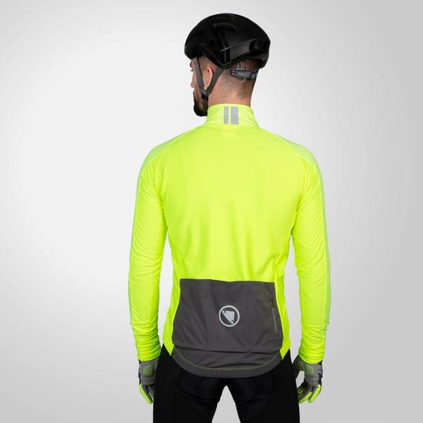 Endura Men's FS260 Jetstream L/S Jersey II - Bright Yellow