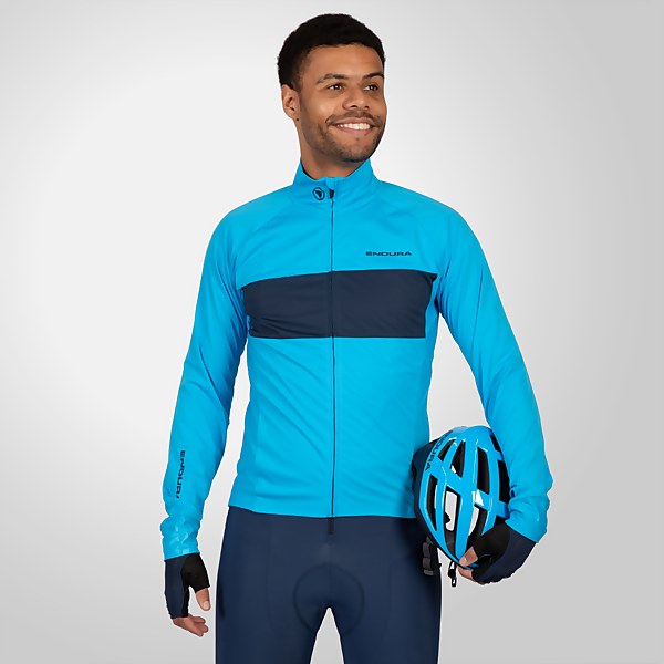 endura Men's FS260-Pro Jetstream L/S Jersey II - Ink Blue