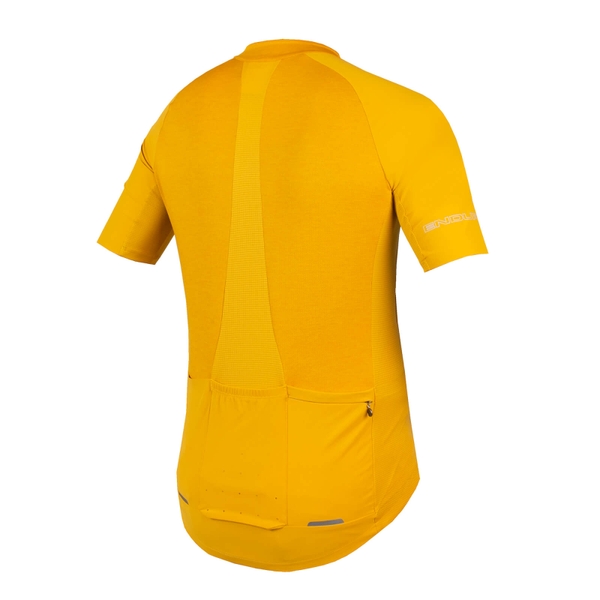 Endura Men's GV500 Reiver S/S Jersey - Mustard Yellow