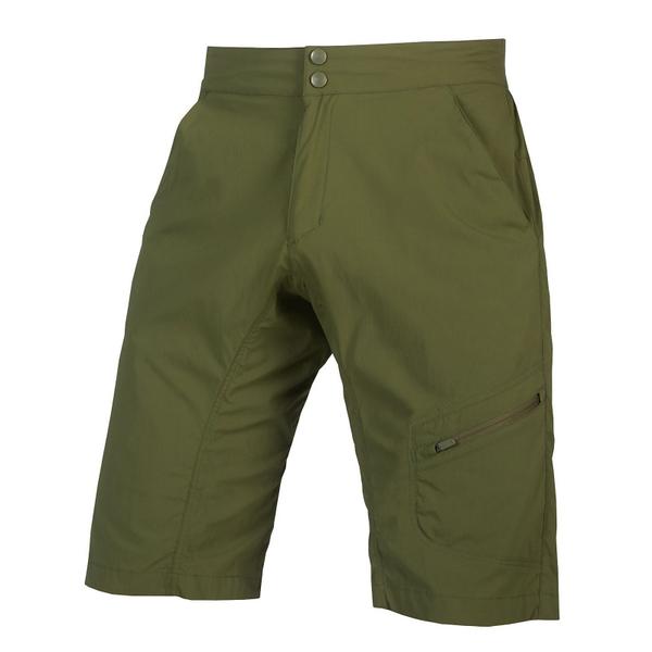 endura Men's Hummvee Lite Short with Liner - Olive Green