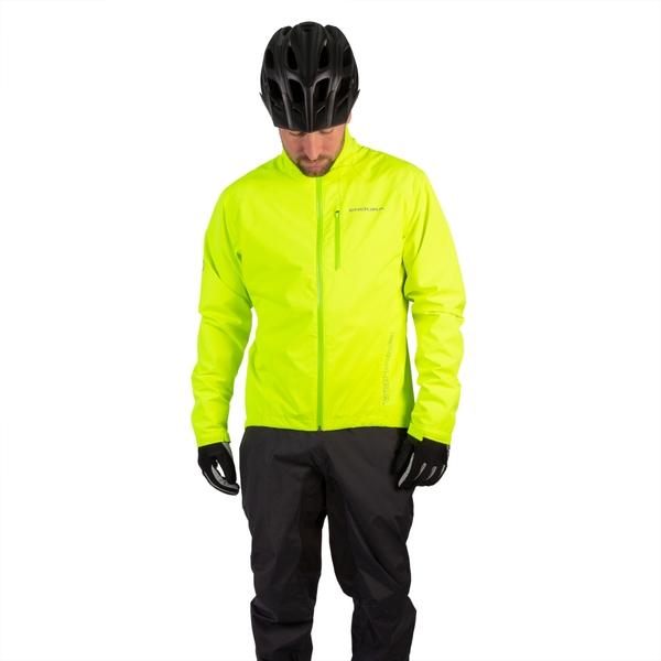 Endura Men's Hummvee Waterproof Jacket - Bright Yellow