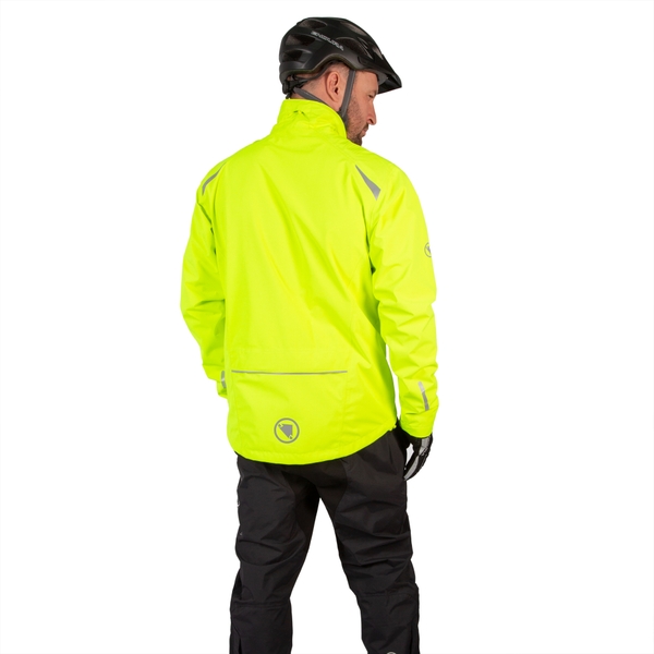Endura Men's Hummvee Waterproof Jacket - Bright Yellow