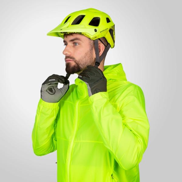 Endura Men's Hummvee Windproof Shell Jacket - Bright Yellow
