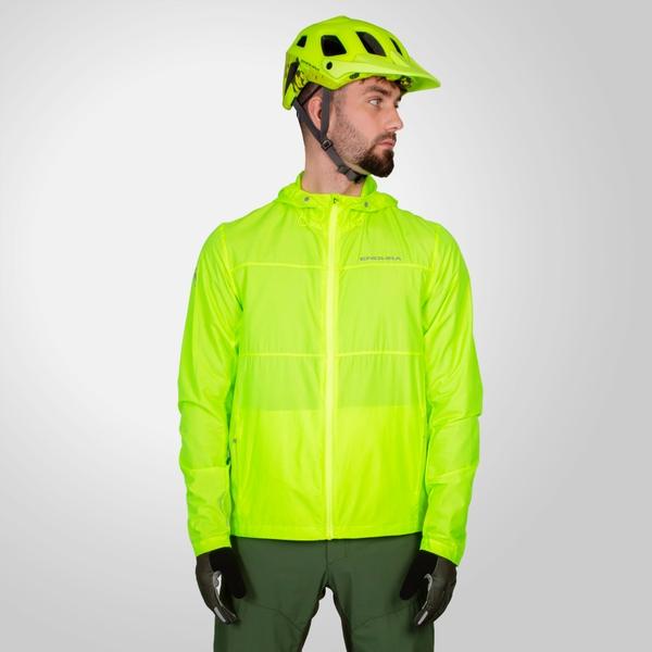 endura Men's Hummvee Windproof Shell Jacket - Bright Yellow