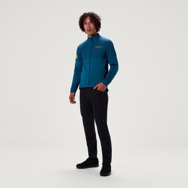 Endura Men's SingleTrack Thermal Full Zip - Barra Blue
