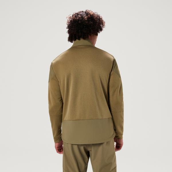 Endura Men's SingleTrack Thermal Full Zip - Tweed Green