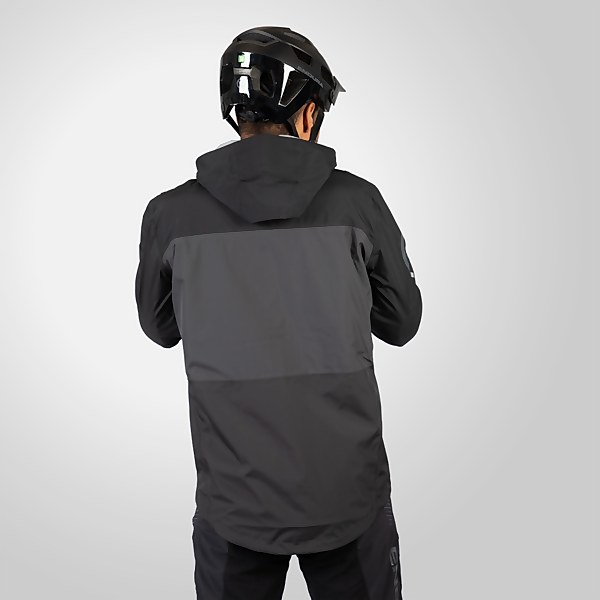Endura Men's SingleTrack Waterproof Jacket II - Matt Black