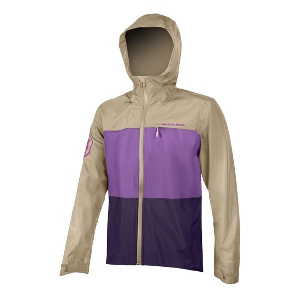 endura Men's SingleTrack Waterproof Jacket II - Mushroom
