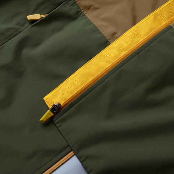 Endura Men's SingleTrack Waterproof Jacket II - Mustard Yellow