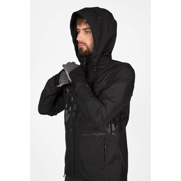 Endura Men's SingleTrack Waterproof Jacket II - Paprika