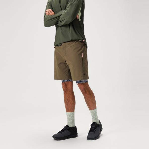 Endura Men's SulTrac Adv 8" Shorts (With Liner) - Bungee Cord