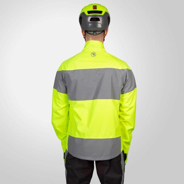 Endura Men's Urban Luminite Bright Waterproof Jacket - Bright Yellow