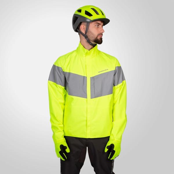 endura Men's Urban Luminite Bright Waterproof Jacket - Bright Yellow