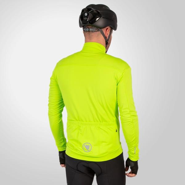 Endura Men's Xtract Roubaix L/S Jersey - Bright Yellow