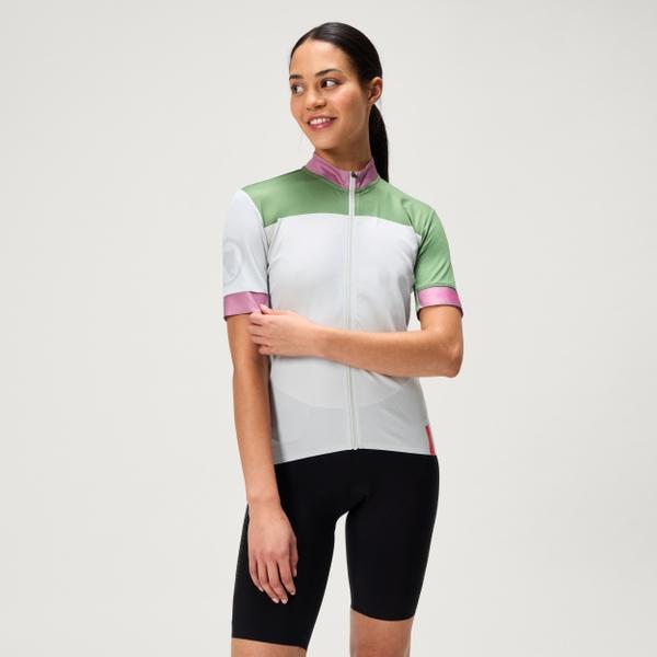 endura Women's FS260 Chroma S/S Jersey - Machair Green