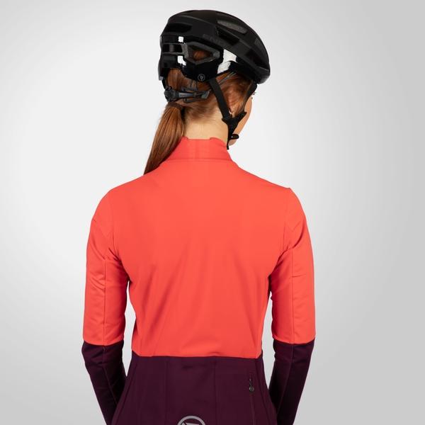 Endura Women's FS260 Jetstream L/S Jersey - Aubergine