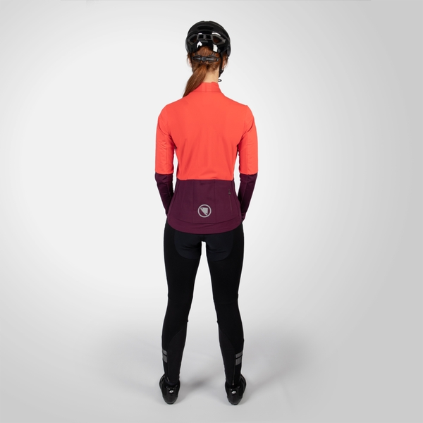 Endura Women's FS260 Jetstream L/S Jersey - Aubergine