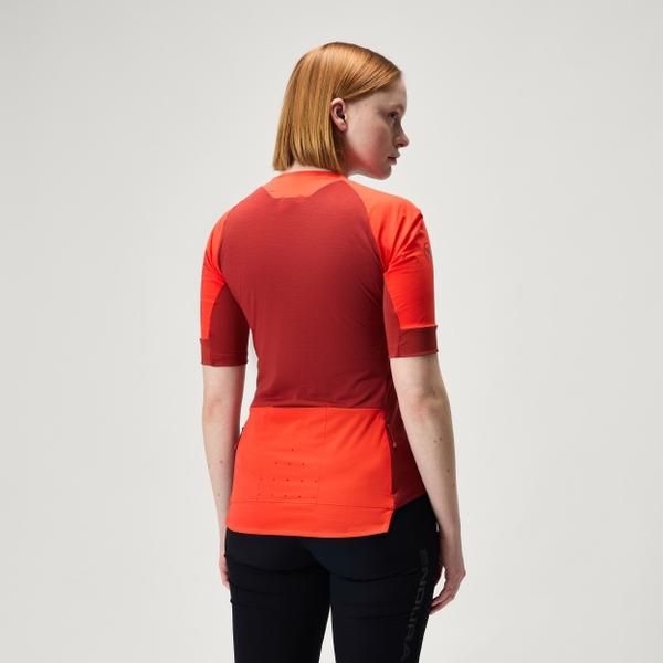 Endura Women's GV500 Merino Blend S/S Jersey - Cayenne