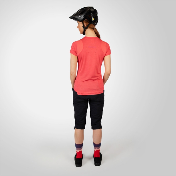 Endura Women's Hummvee Lite 3/4 Shorts (With Liner) - Black