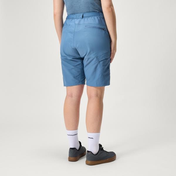 Endura Women's Hummvee Shorts (With Liner) - Blue Steel