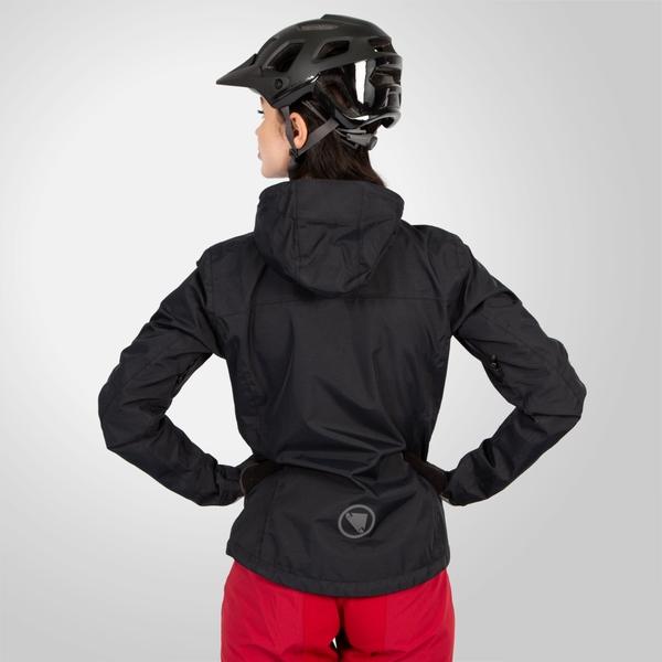 Endura Women's Hummvee Waterproof Hooded Jacket - Black