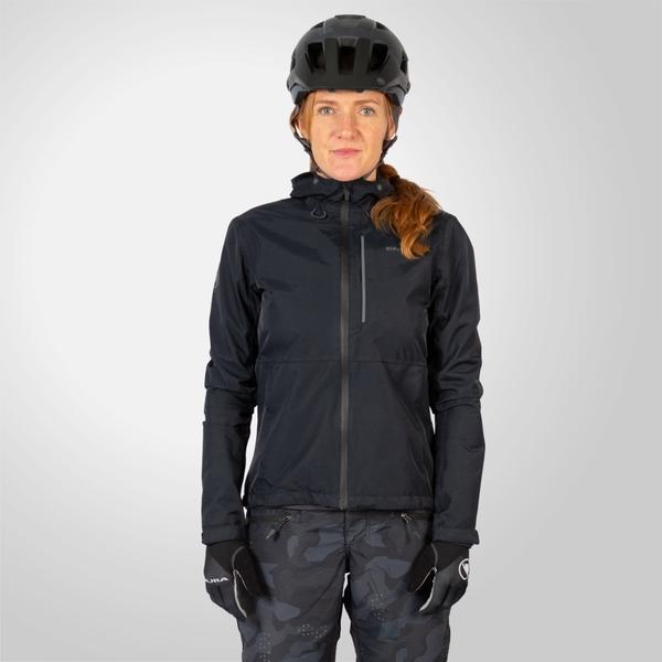 endura Women's Hummvee Waterproof Hooded Jacket - Black