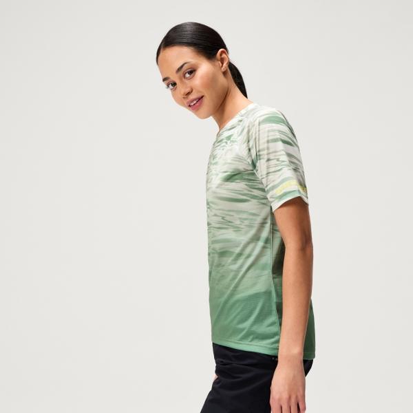 Endura Women's Ltd Marble Print S/S Tee - Machair Green