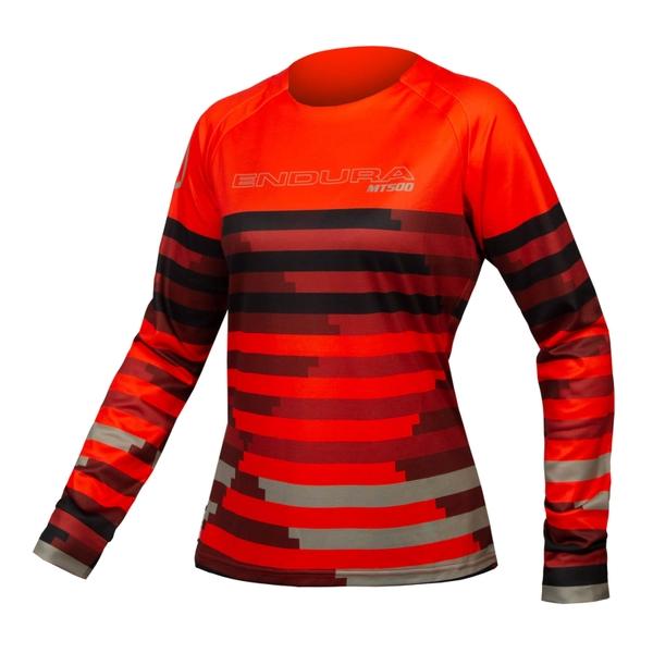 endura Women's MT500 Supercraft L/S Tee LTD - Paprika