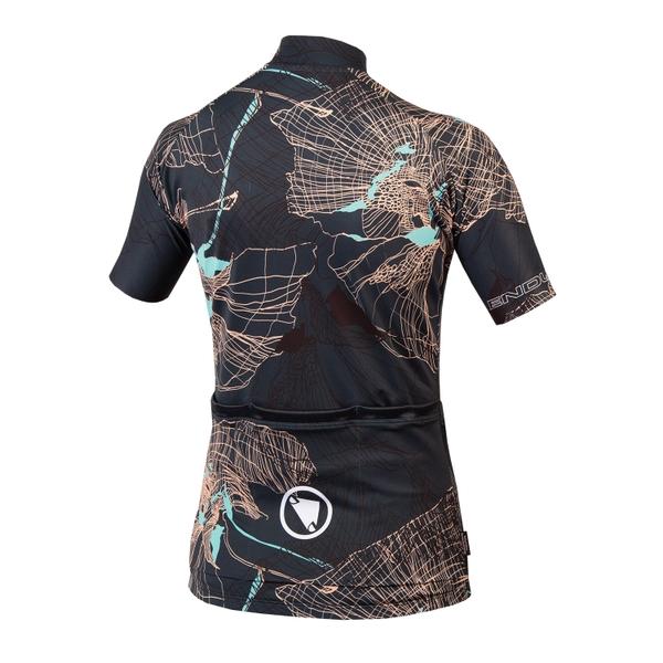 Endura Women's Outdoor Trail S/S Jersey LTD - Neon Peach
