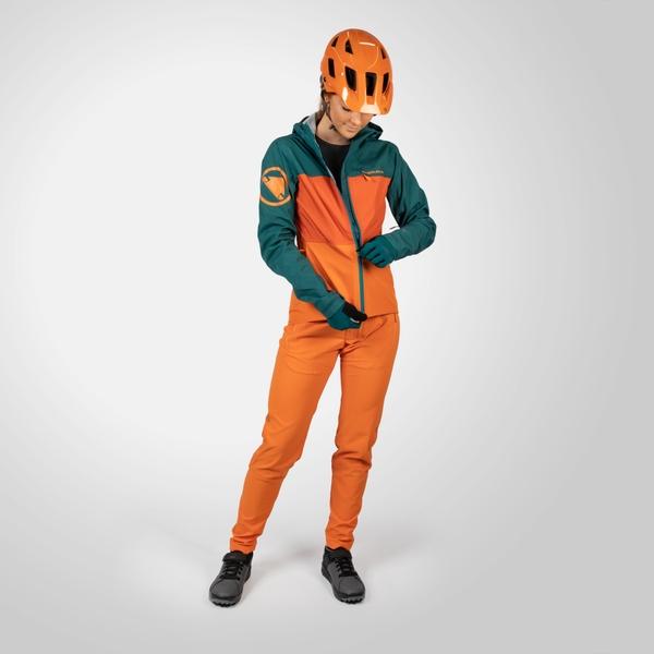 Endura Women's SingleTrack Waterproof Jacket II - Harvest
