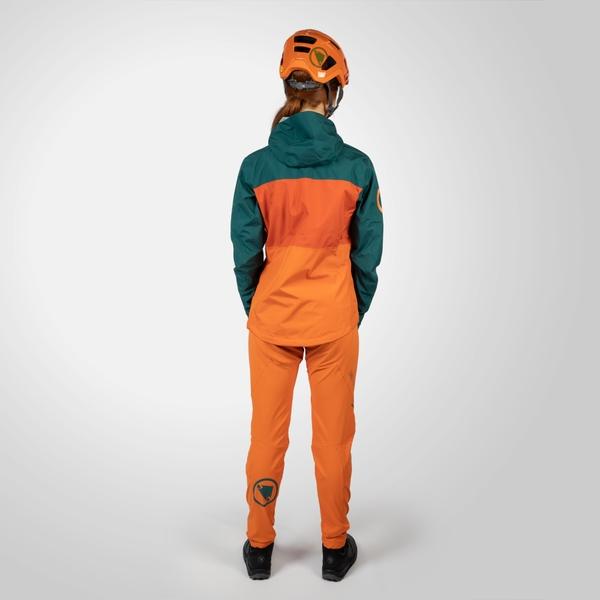 Endura Women's SingleTrack Waterproof Jacket II - Harvest