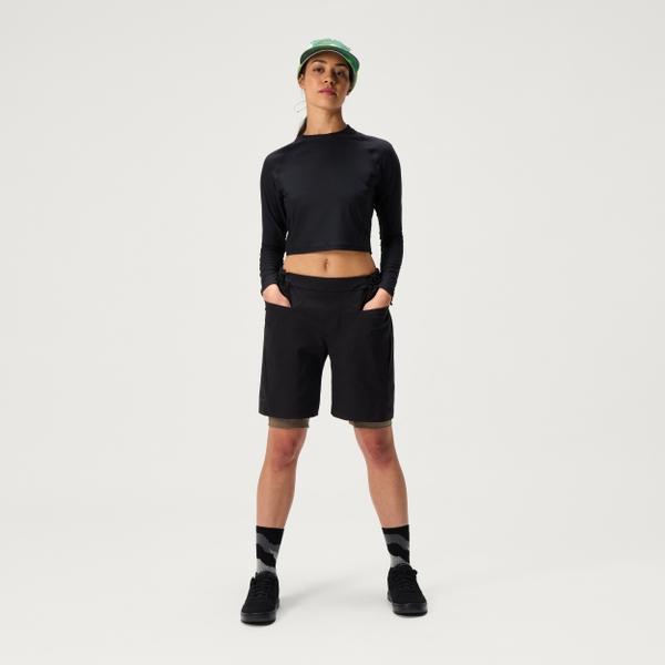 Endura Women's SulTrac Adv 8" Shorts (With Liner) - Moonless Night