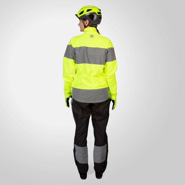 Endura Women's Urbn Luminite Bright Waterproof Jacket - Bright Yellow