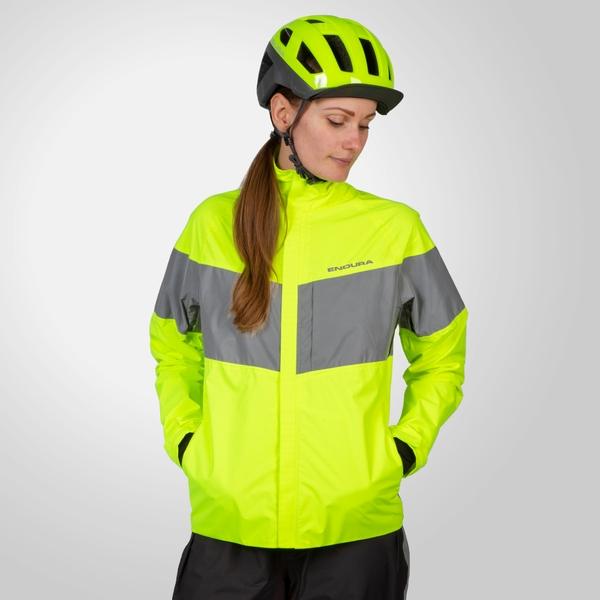endura Women's Urbn Luminite Bright Waterproof Jacket - Bright Yellow
