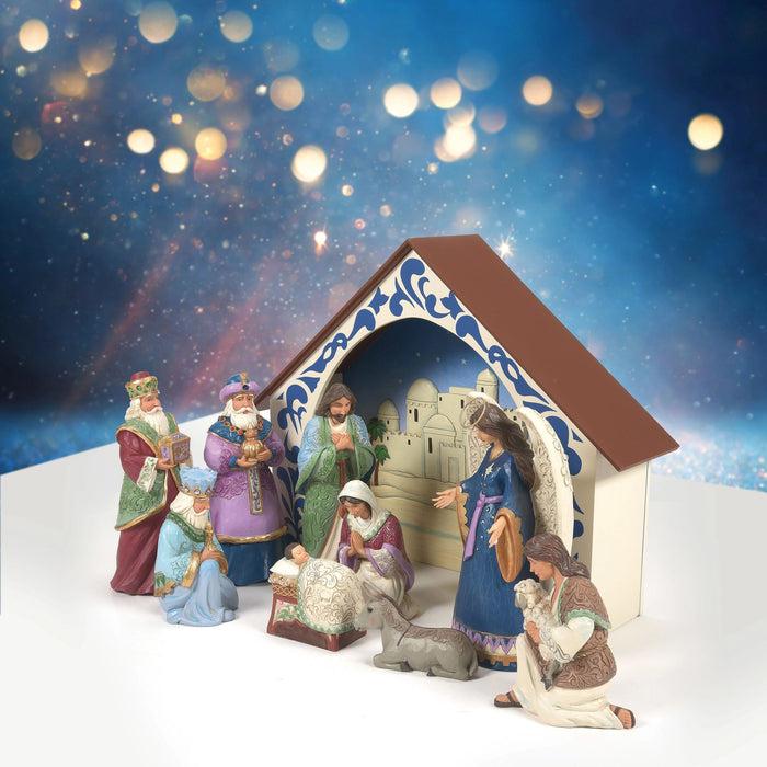 Endura 10 PC Nativity Set Figurines