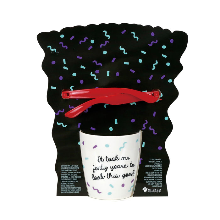 Endura 40 Birthday Mug With Glasses