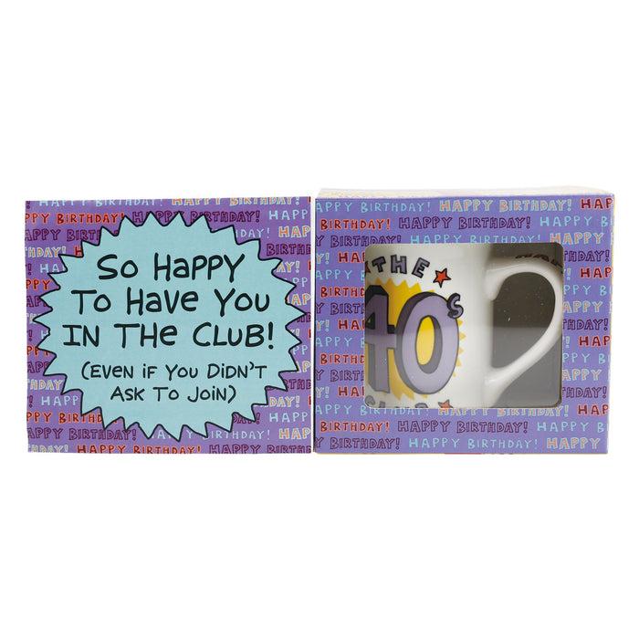 endura 40th Birthday Club Mug Gift