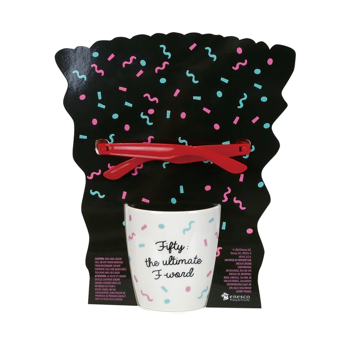 Endura 50 Birthday Mug With Glasses