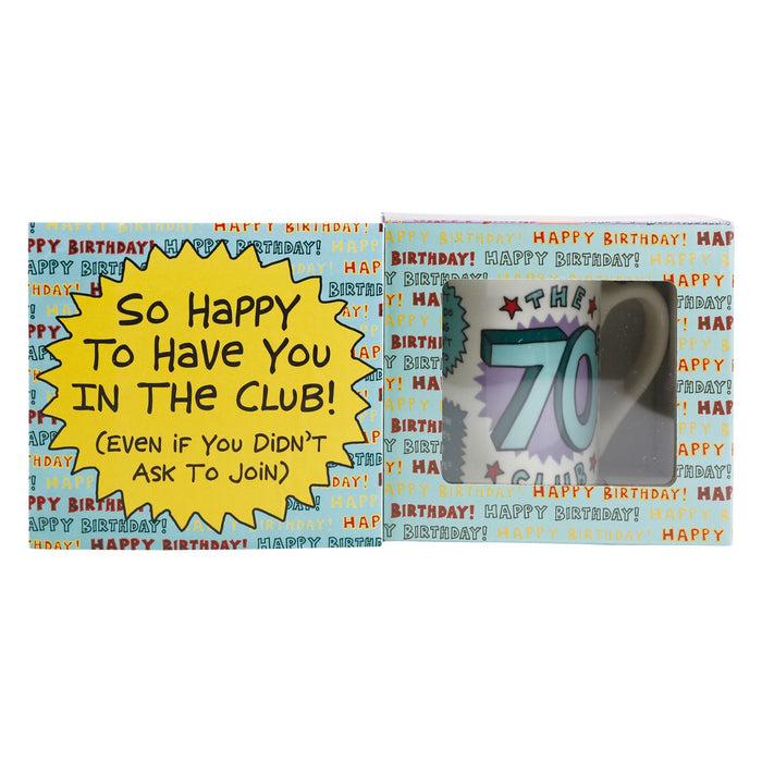 endura 70th Birthday Club Mug Gift