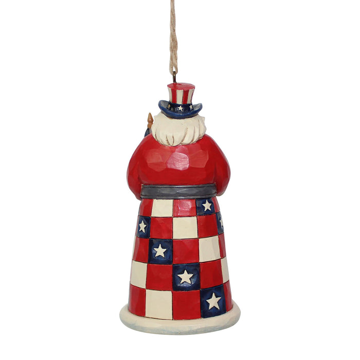 Endura American Santa Ornament