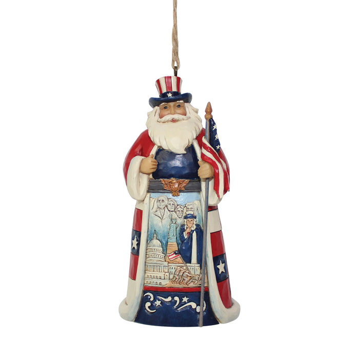 endura American Santa Ornament