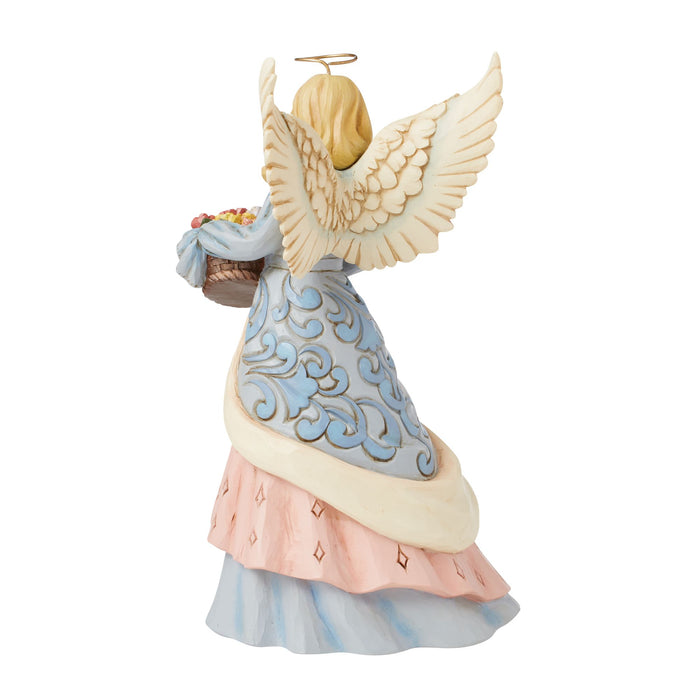 Endura Angel With Flower Basket Fig