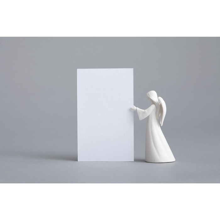 Endura Angel With Prayer Card Holder